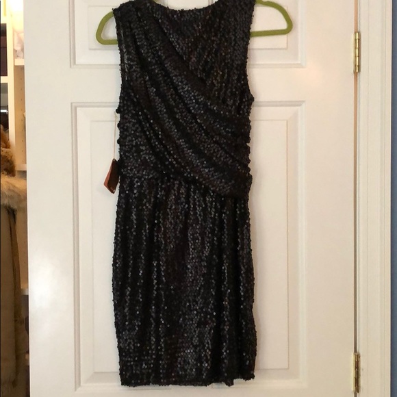 Ali Ro Black Sequin Dress - Picture 5 of 5